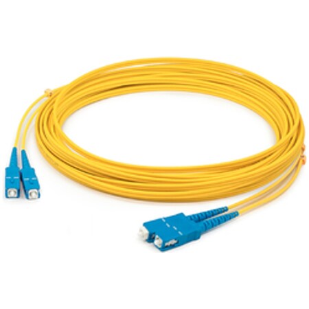 Add-On This Is A 25M Sc (Male) To Sc (Male) Yellow Duplex Riser-Rated Fiber ADD-SC-SC-25M9SMF
